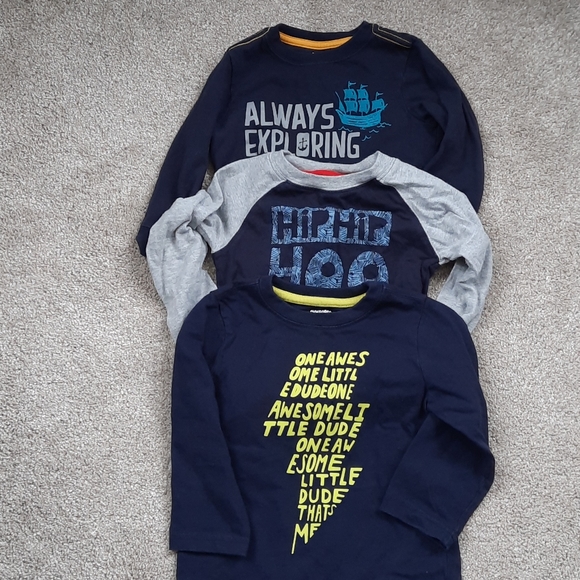 Gymboree Other - Bundle 3 Gymboree Boys Long Sleeve Tshirts